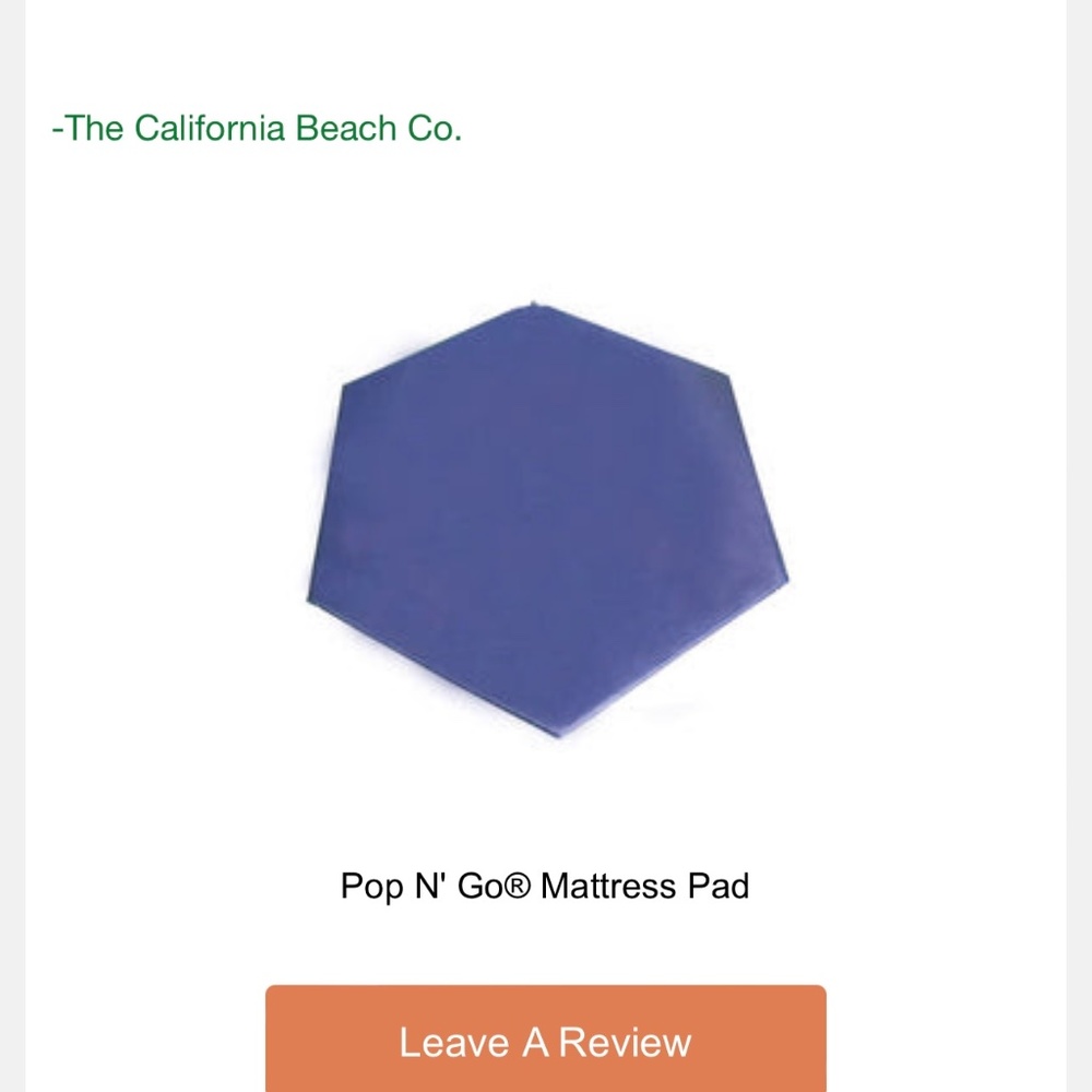 California Beach Co. Mattress Pad